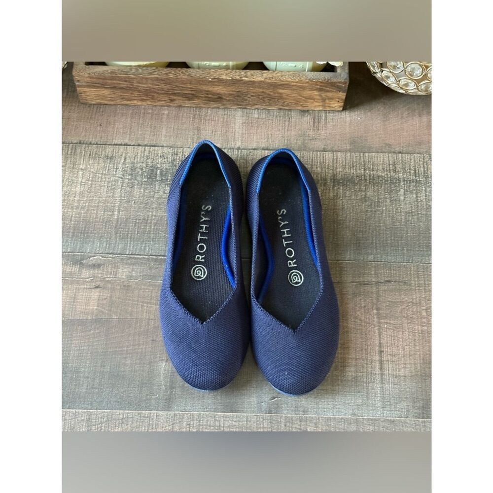 Rothy's The Flat in Maritime Navy - Picture 2 of 6